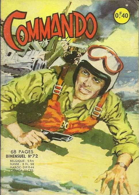 Scan de la Couverture Commando n 72